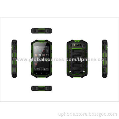 4.0" IPS outdoor phone, 3G, 5.0MP camera, 4G RAM/32G RAM, Android 4.2.2, industrial grade GPS